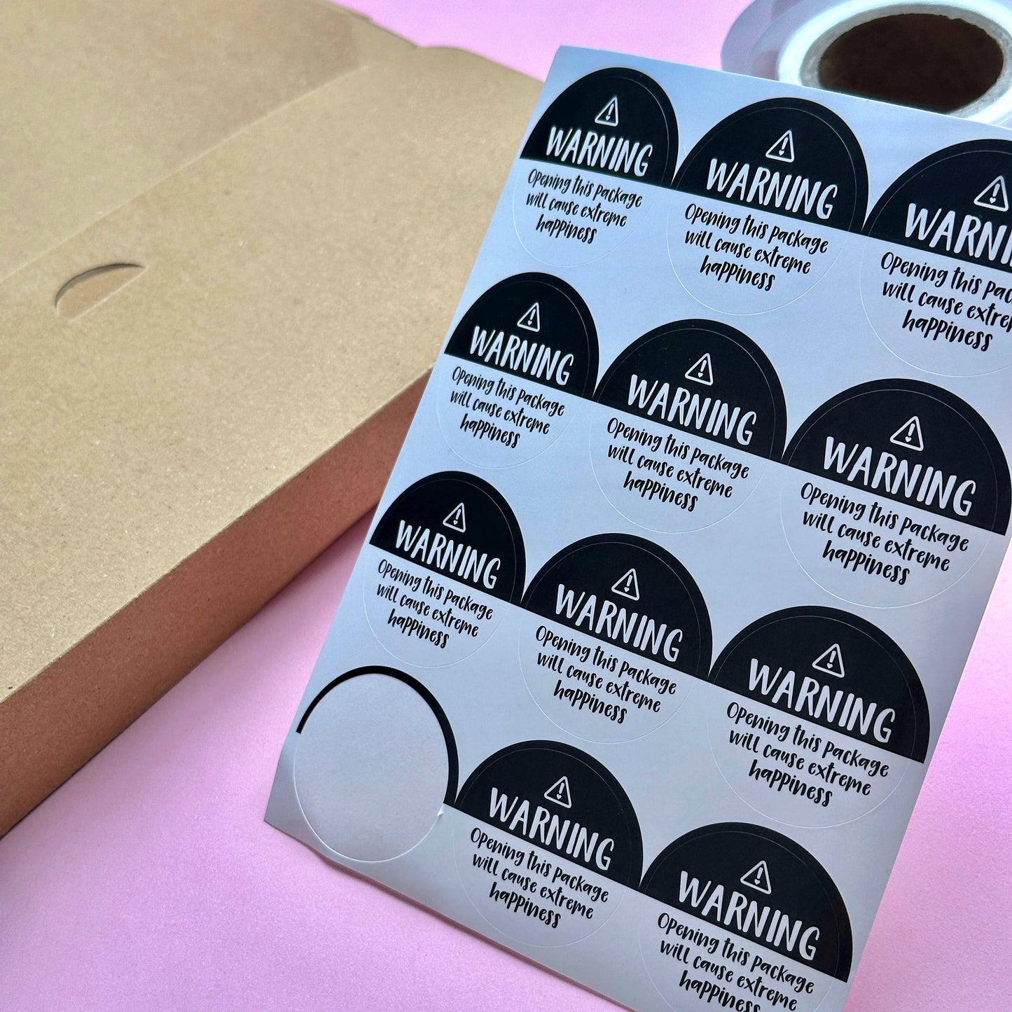 Warning Stickers