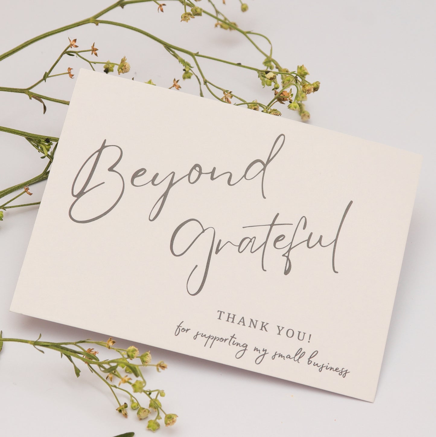 Beyond Grateful - Thank You Card