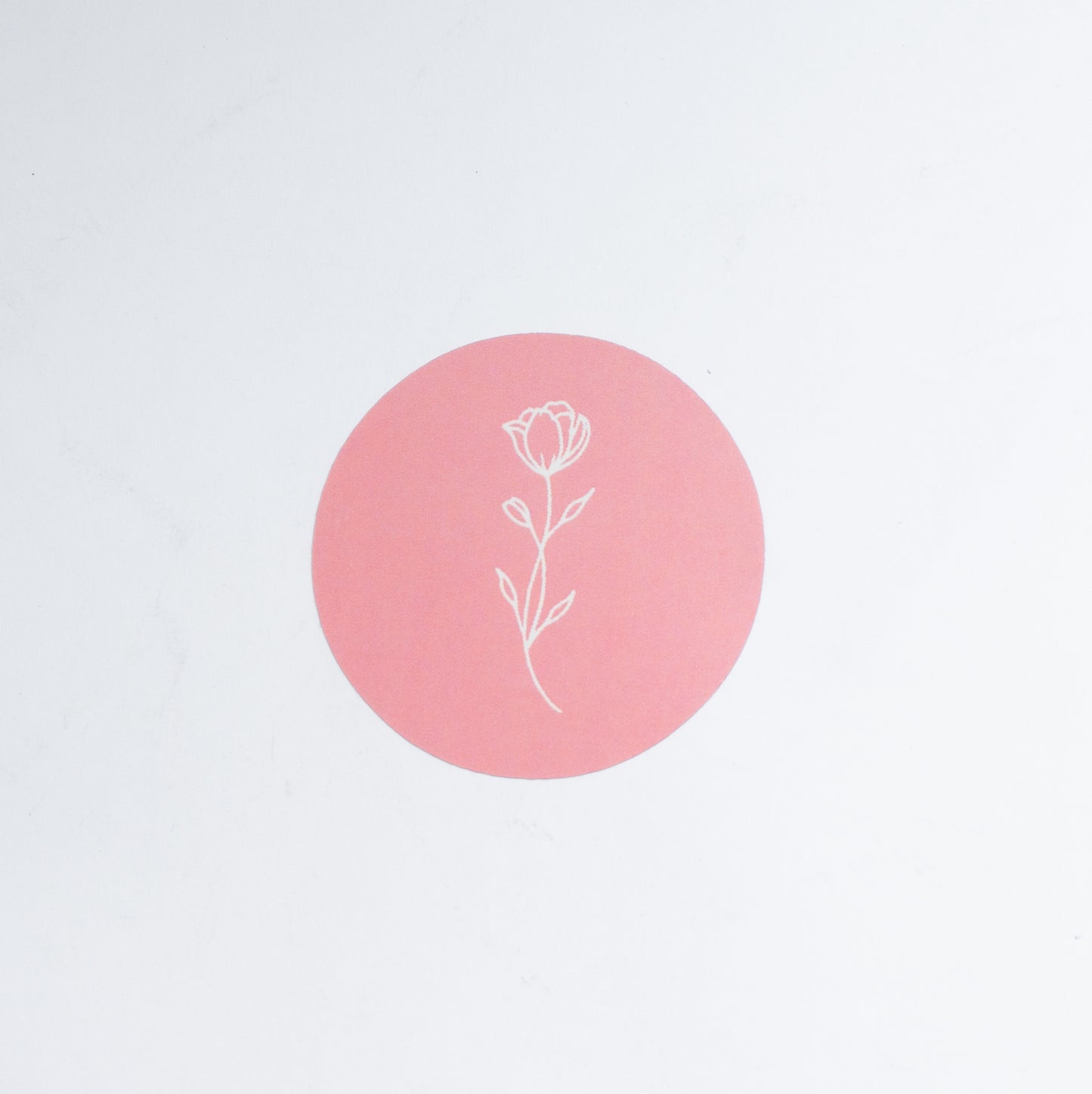 Rose - Round Sticker